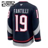 Dresovi Columbus Blue Jackets 2024-25 Fanatics Premium NHL Stadium Series Adam Fantilli Navy - Dječji